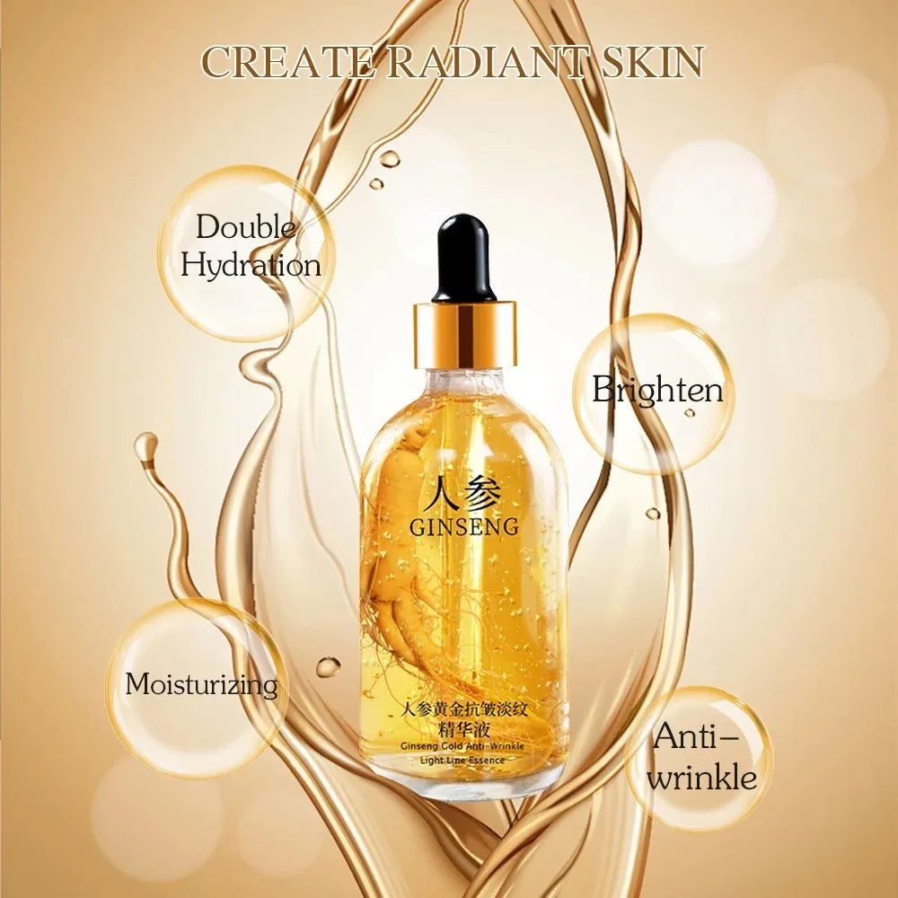 24K Gold Hyaluronic Acid Serum for Hydrated Glowing Skin