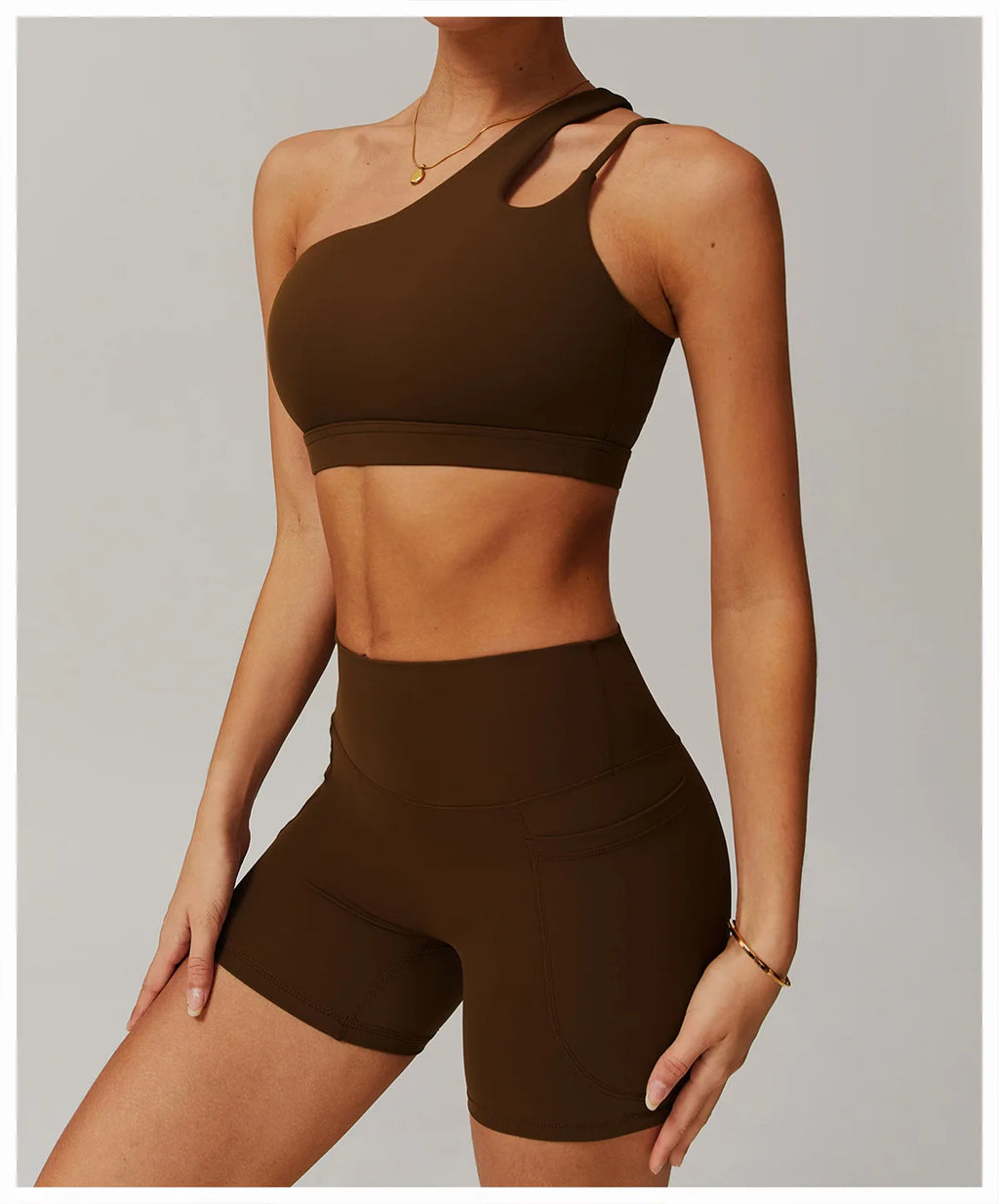 Women Yoga Set with Pocket Leggings