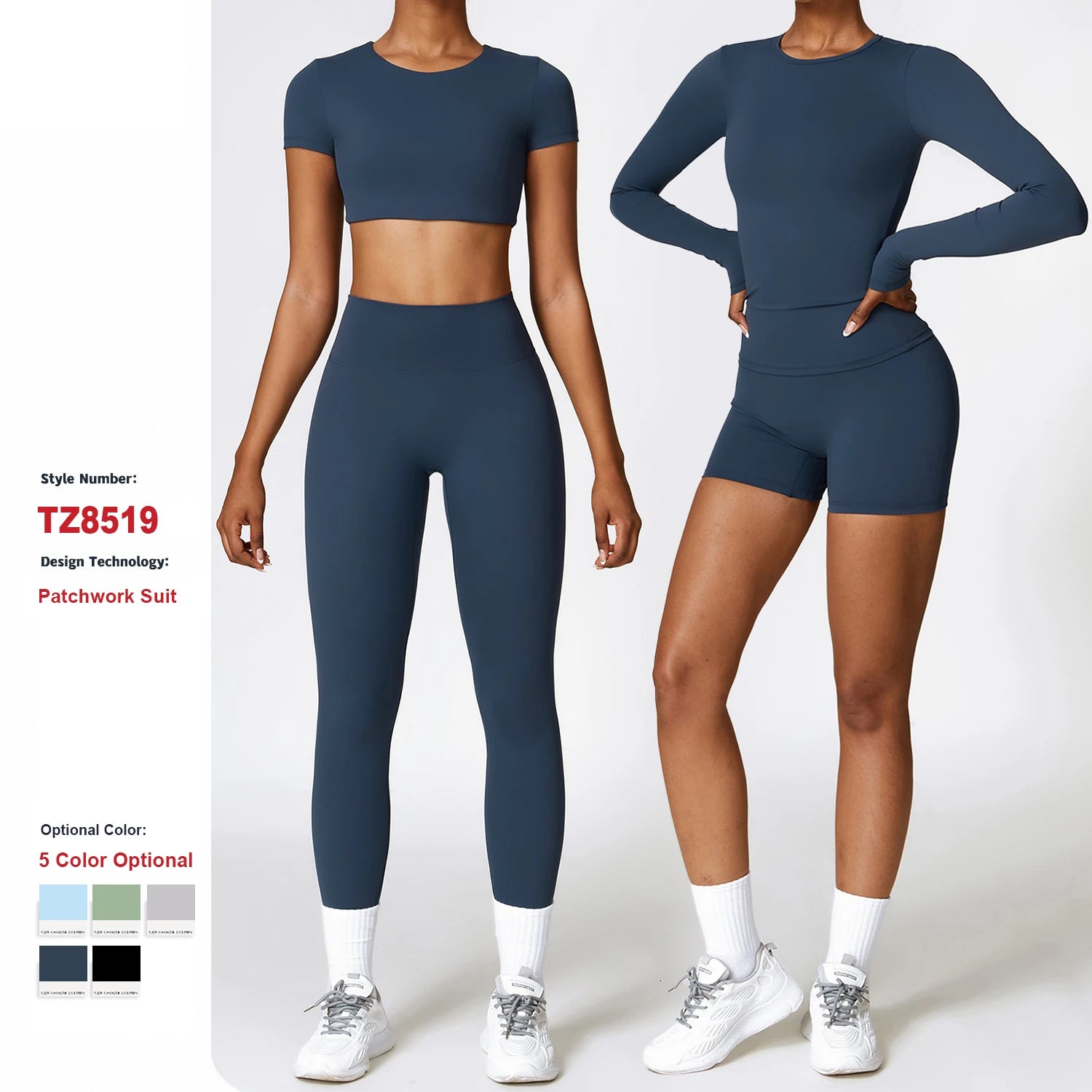 Women's Seamless Yoga Set Sports Bra and Leggings Activewear