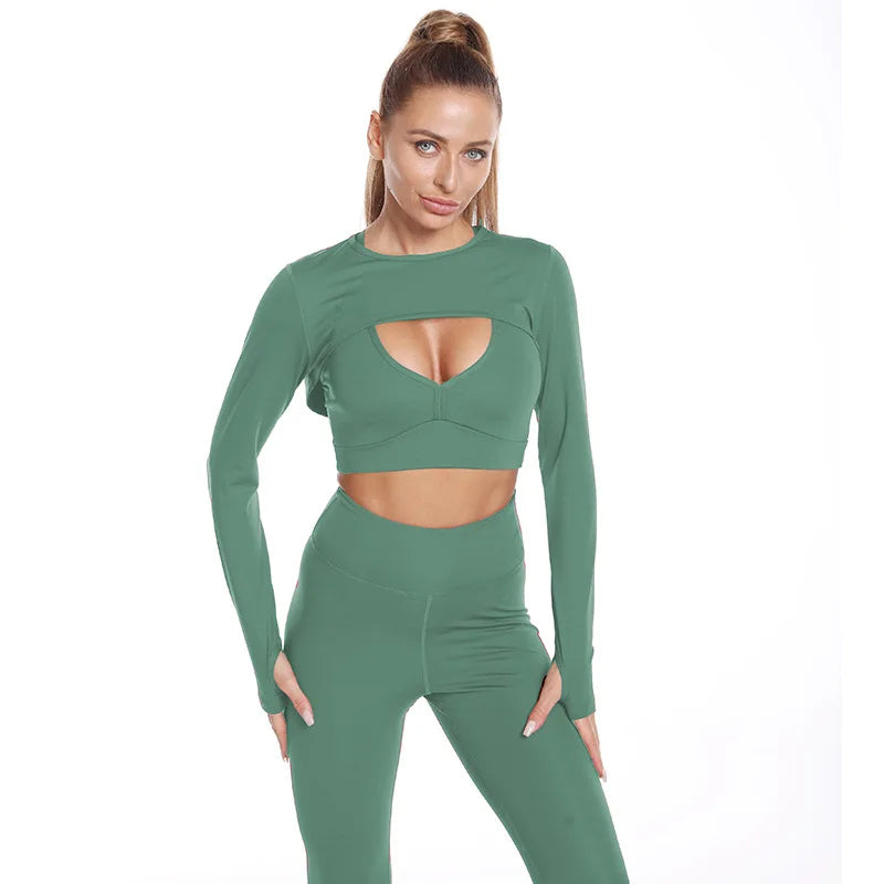 Breathable Two Piece Yoga Set