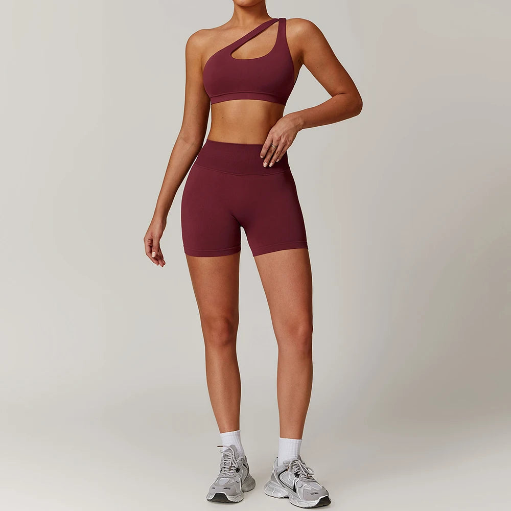 Women's Seamless Yoga Set Jacket and Leggings Activewear Outfit