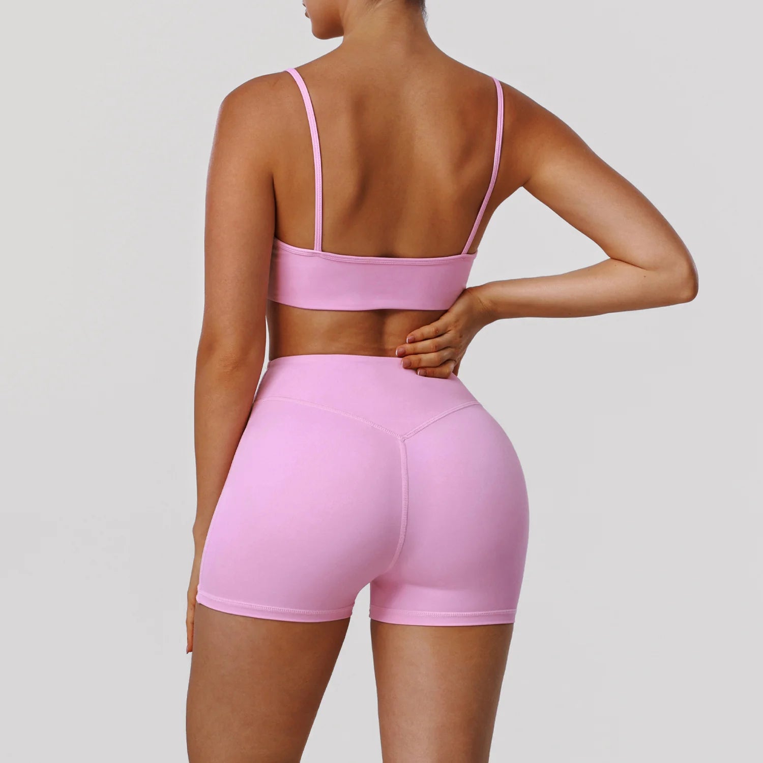 Women's 4 Piece Yoga Set Flare Pants Activewear Outfit