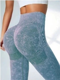 Women's Seamless High Waist Yoga Leggings for Fitness Workouts