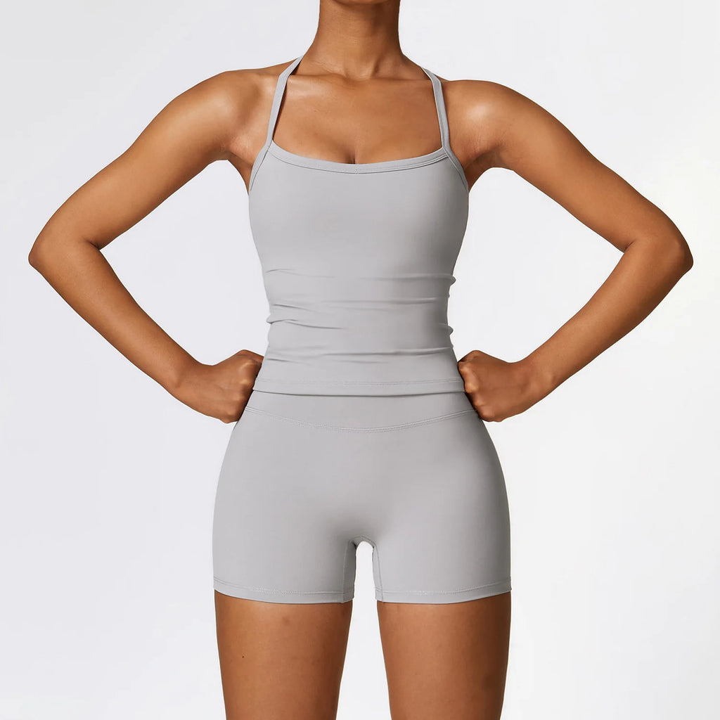 Women's Seamless Yoga Set Sports Bra and Leggings Activewear