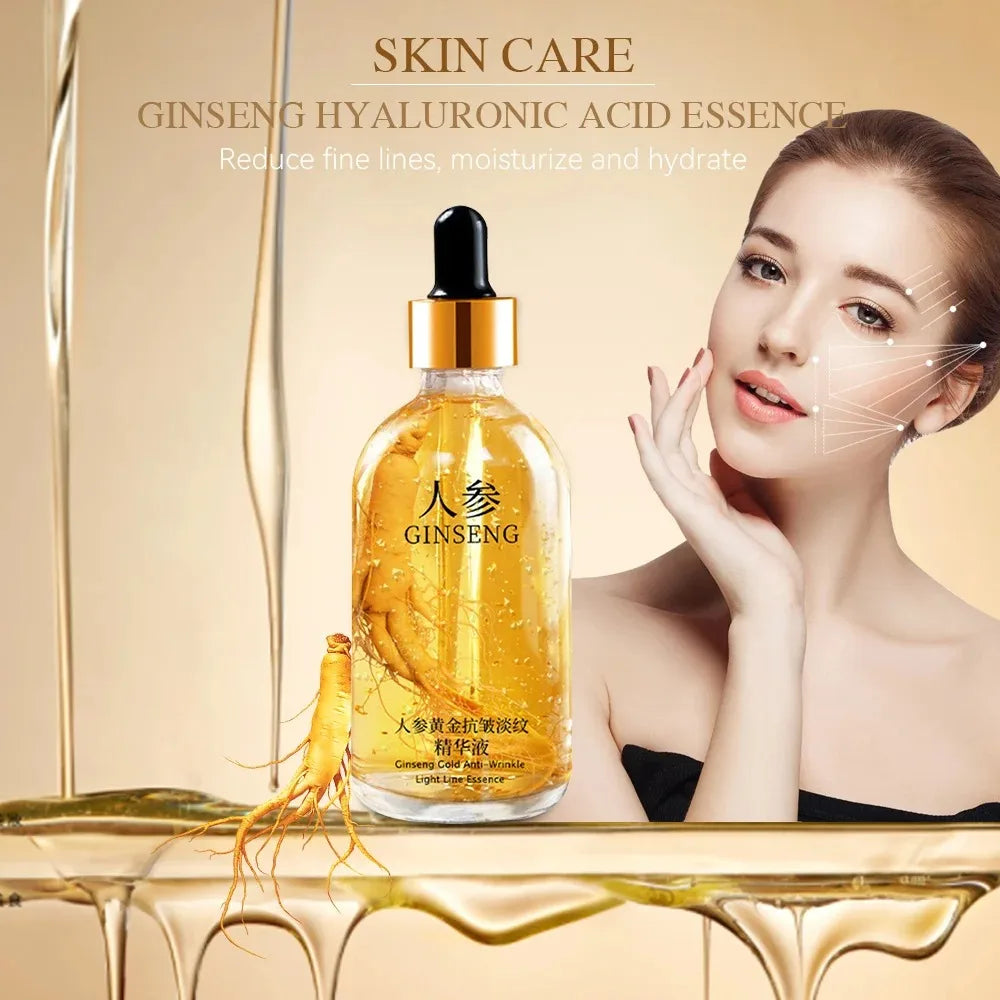 24K Gold Hyaluronic Acid Serum for Hydrated Glowing Skin