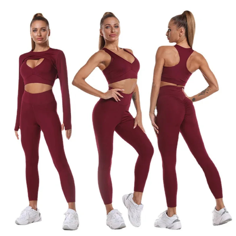 Breathable Two Piece Yoga Set