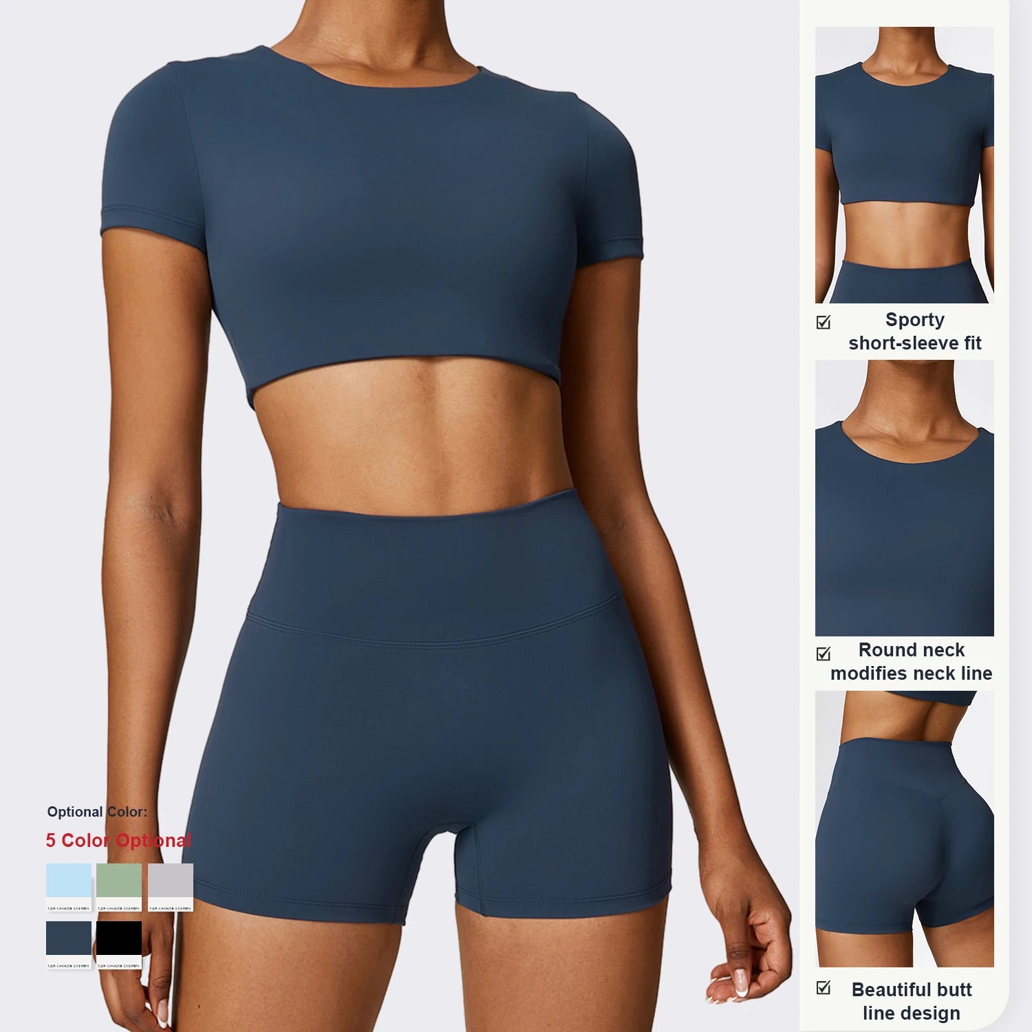 Women's Seamless Yoga Set Sports Bra and Leggings Activewear
