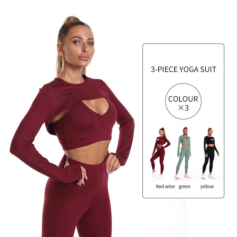 Breathable Two Piece Yoga Set