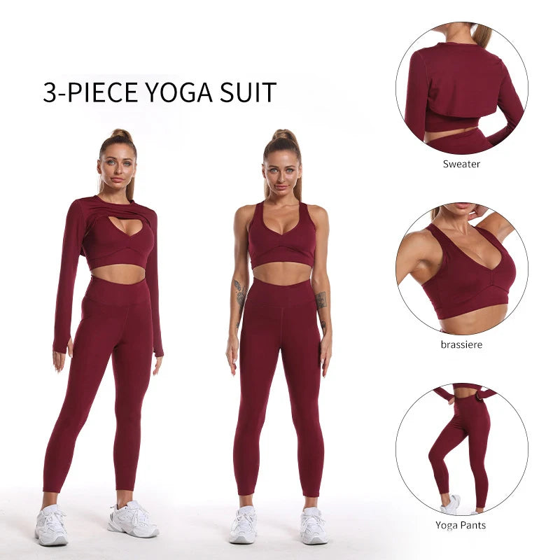 Breathable Two Piece Yoga Set