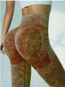 Women's Seamless High Waist Yoga Leggings for Fitness Workouts