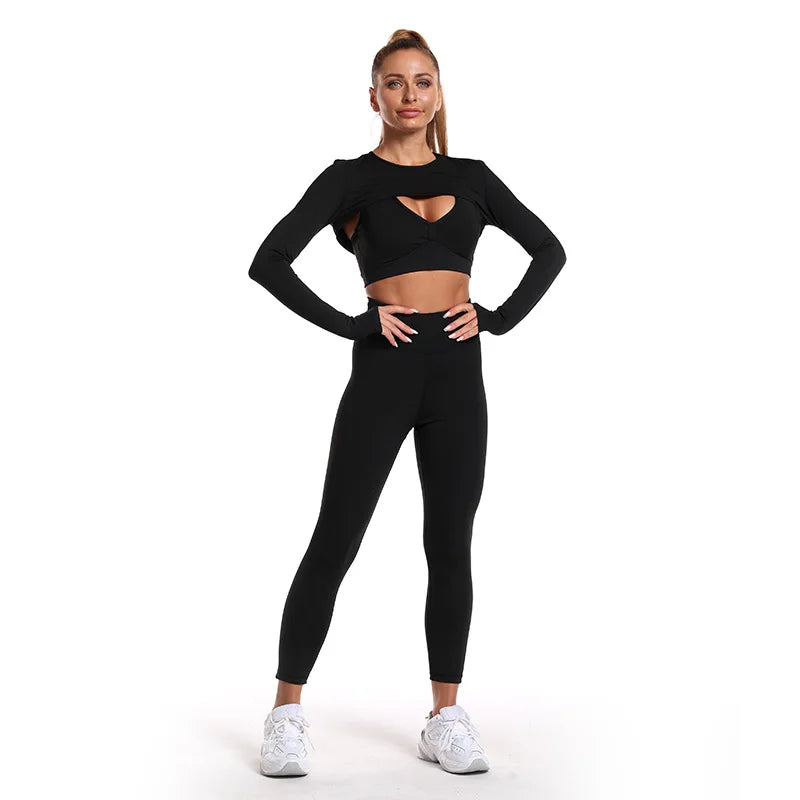 Breathable Two Piece Yoga Set
