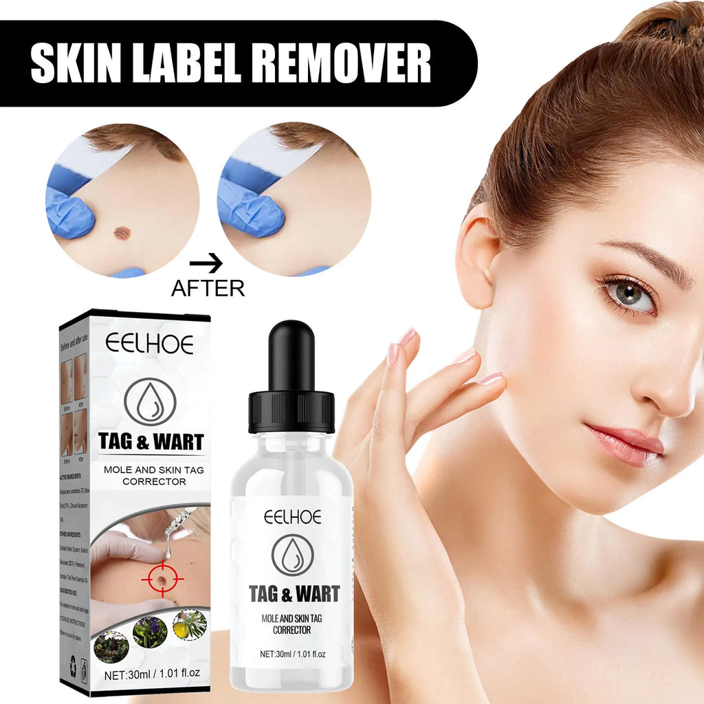 Eelhoe Skin Care Serum Effective Mole and Wart Remover Flesh Mole Plana Repair