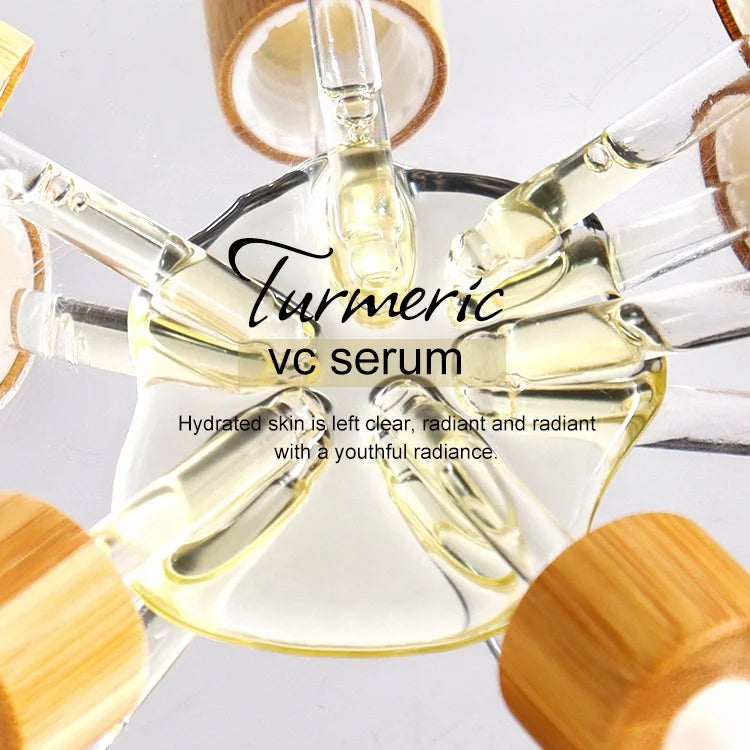 Natural Turmeric Face Serum for Brightening and Skin Repair
