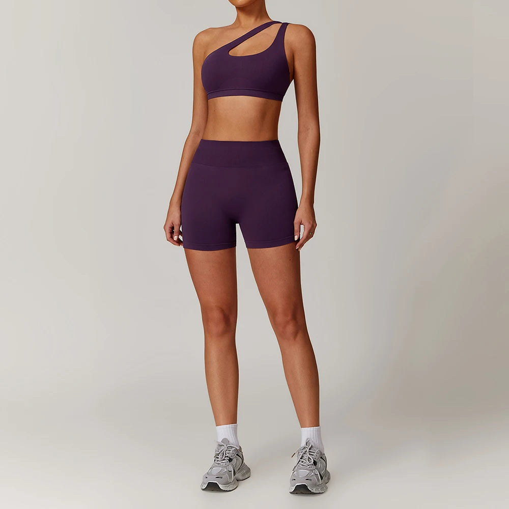 Women's Seamless Yoga Set Jacket and Leggings Activewear Outfit