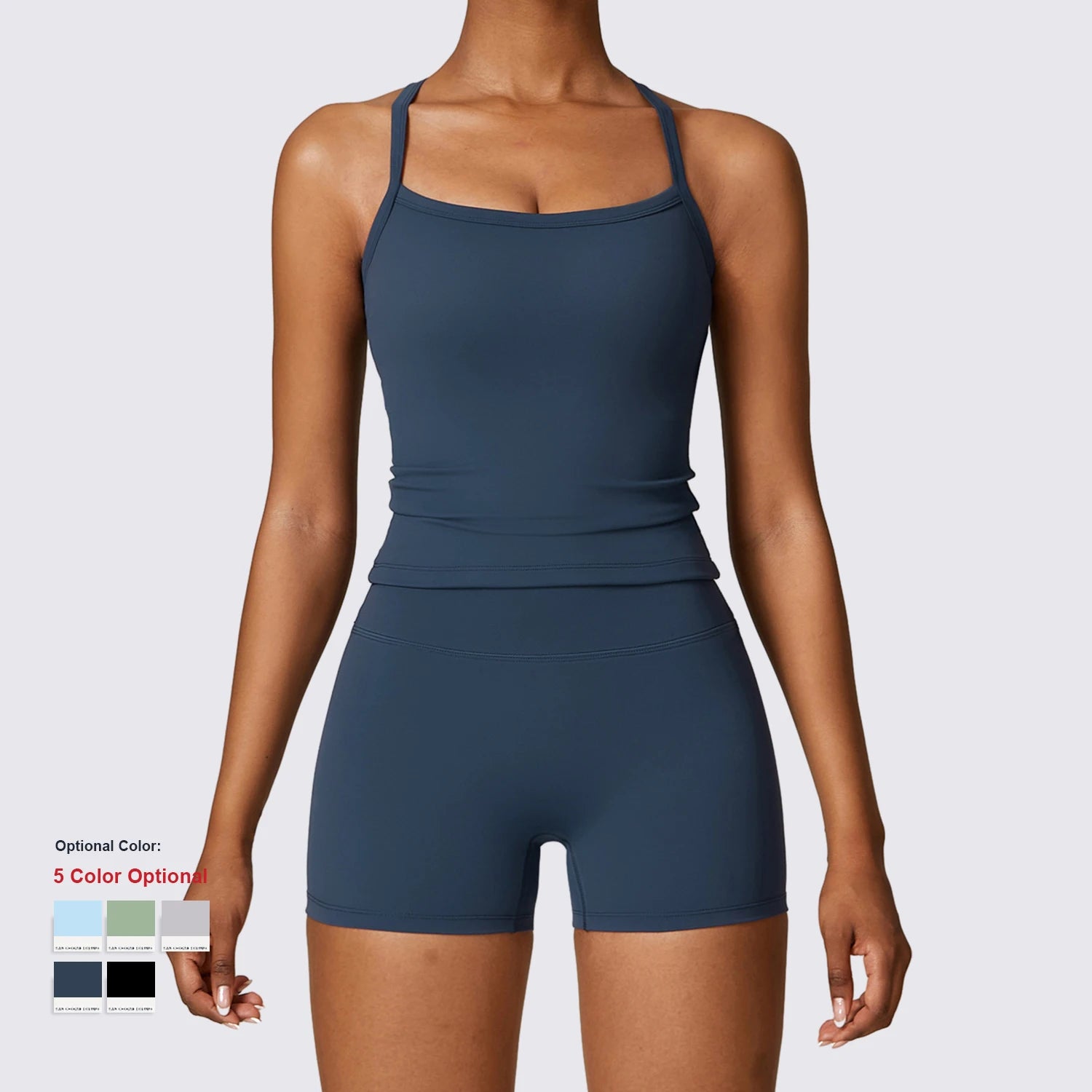 Women's Seamless Yoga Set Sports Bra and Leggings Activewear