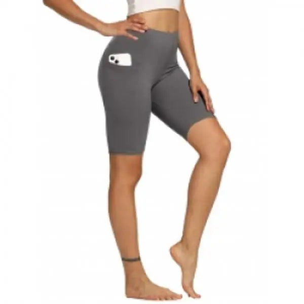 Women High Waisted Biker Shorts