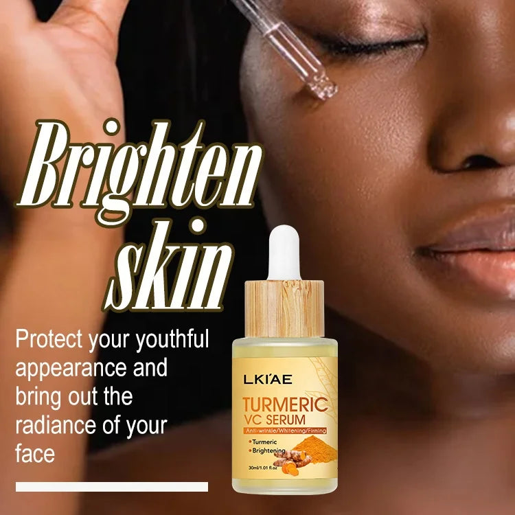 Natural Turmeric Face Serum for Brightening and Skin Repair