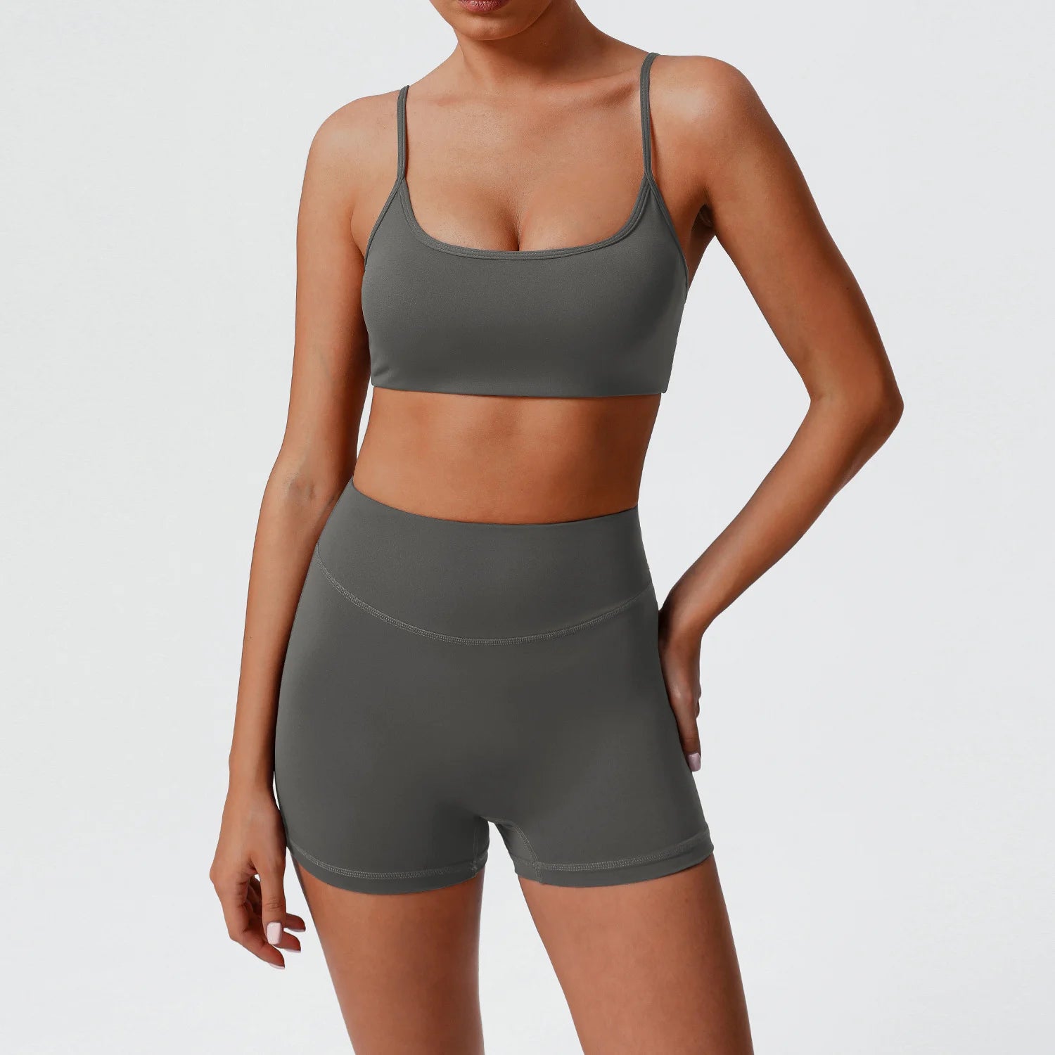 Women's 4 Piece Yoga Set Flare Pants Activewear Outfit
