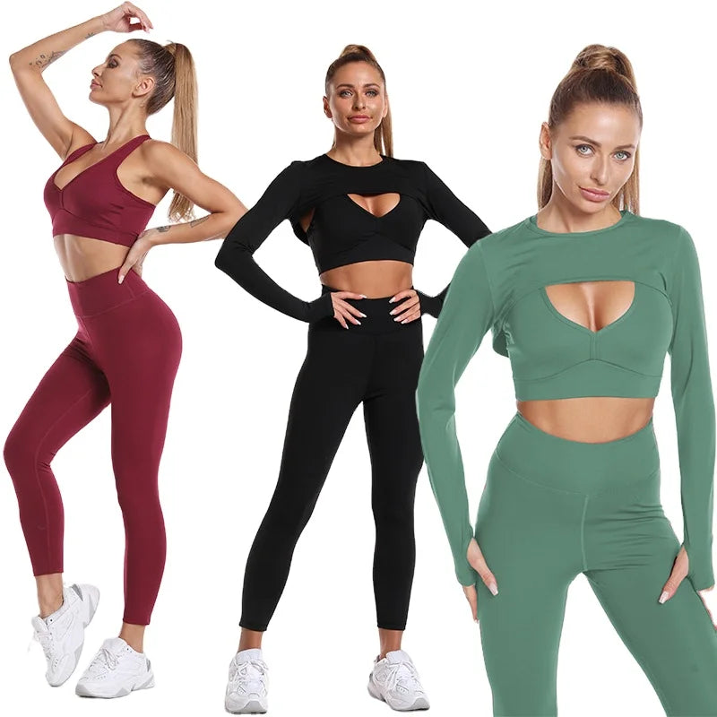 Breathable Two Piece Yoga Set