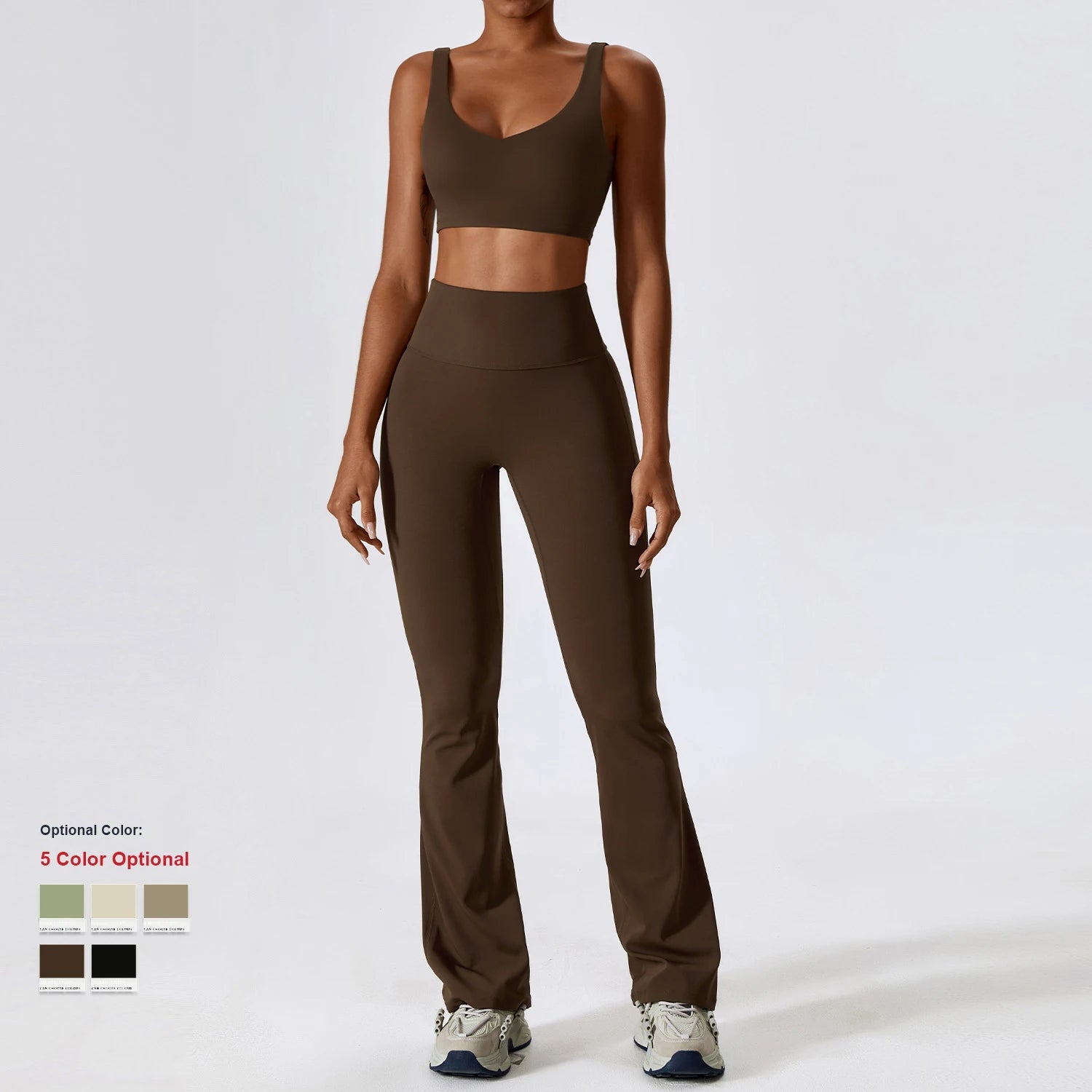 Women's Quick Dry Yoga Set Sports Bra and Leggings