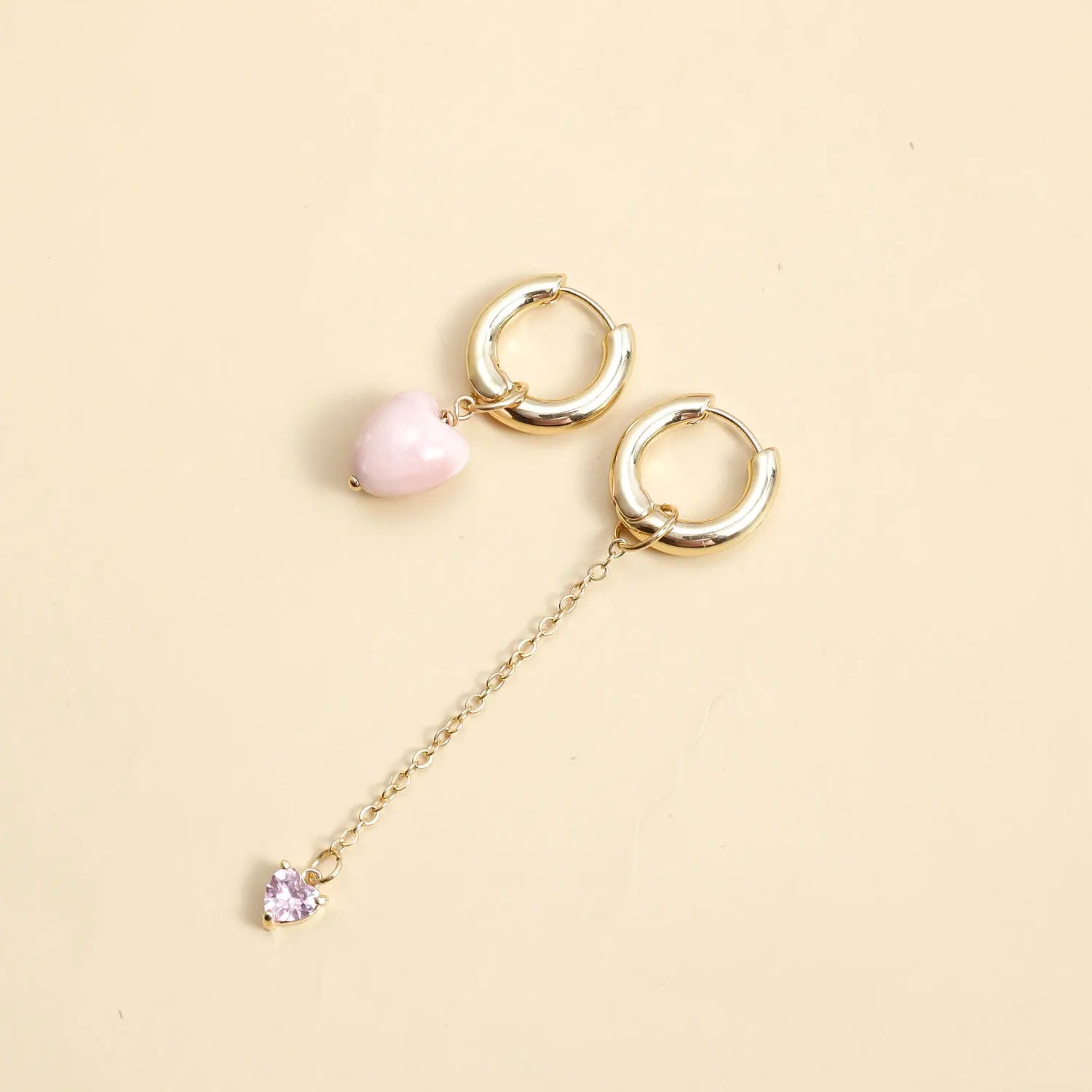 Heart Tassel Earrings for Women