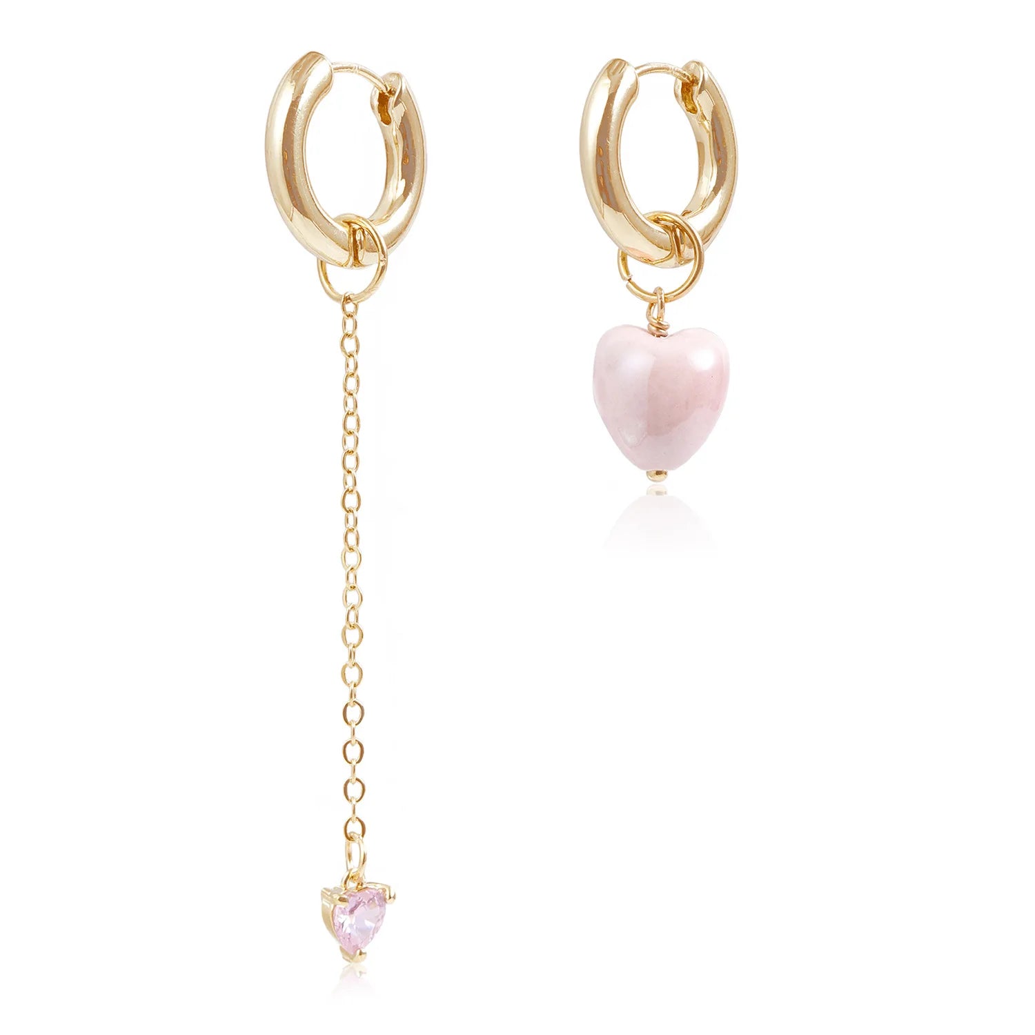Heart Tassel Earrings for Women