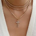 Vintage Gold Coin Chain Necklace