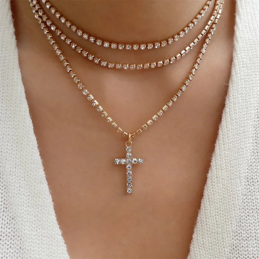 Vintage Gold Coin Chain Necklace