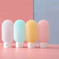 4 Piece Travel Bottle Set Refillable Cosmetic Containers for Toiletries