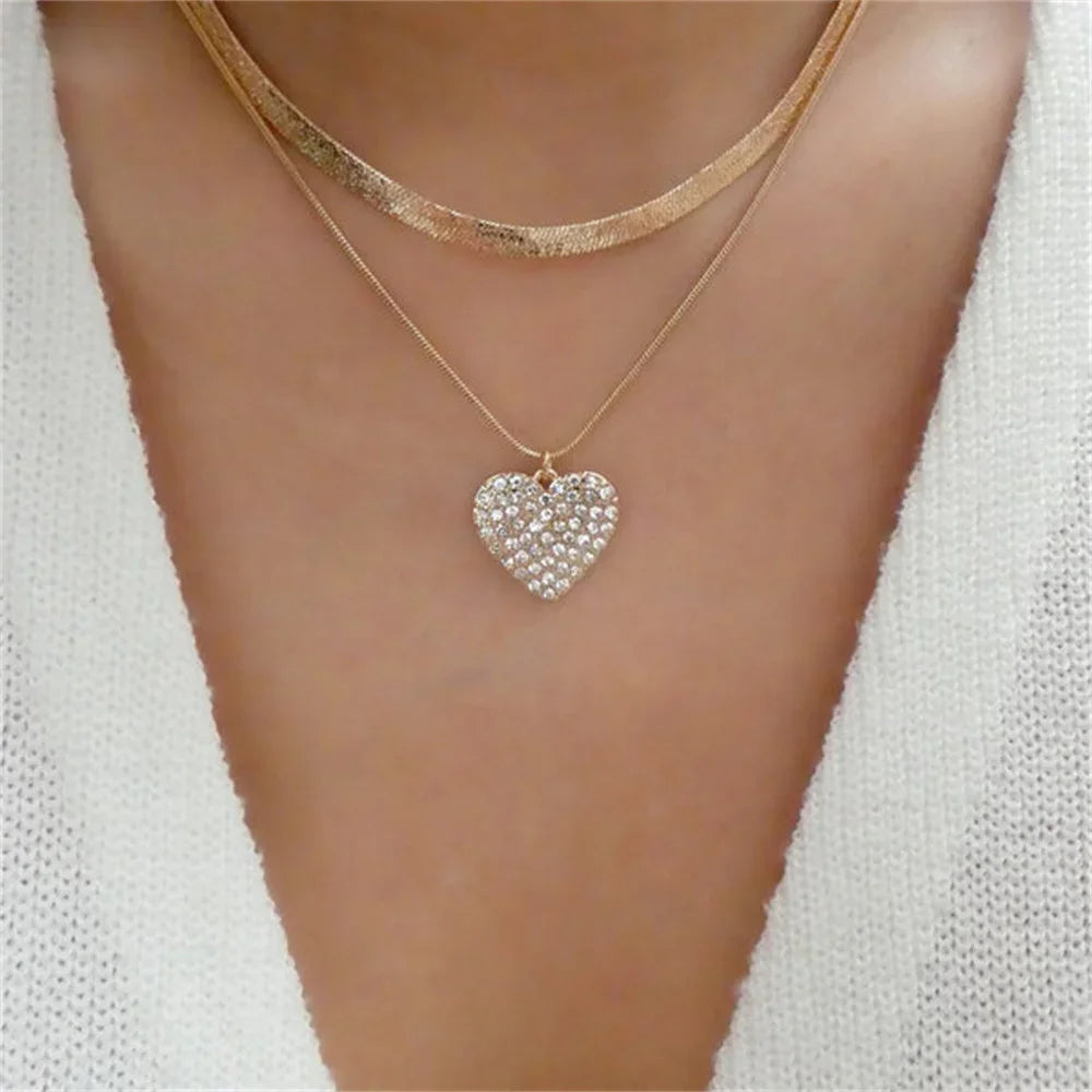 Vintage Gold Coin Chain Necklace